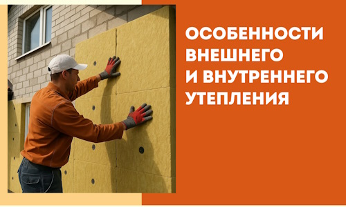 Какие особенности внешнего и внутреннего утепления в Тайшете