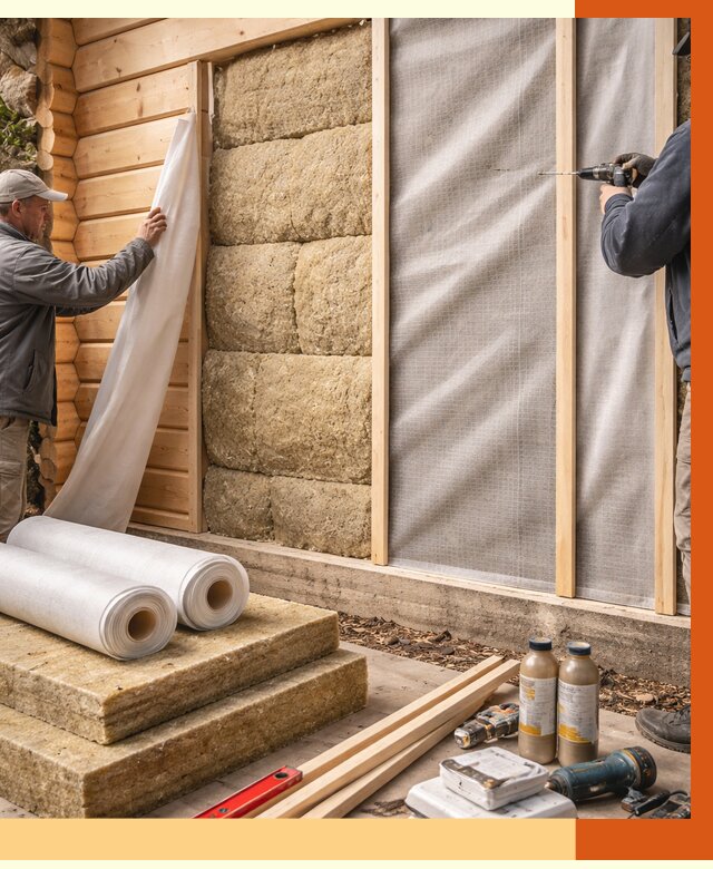 Утепление дома из минибруса в Тайшете от 4673 руб/м2 — заказать профессионально | ТепломастерТшт