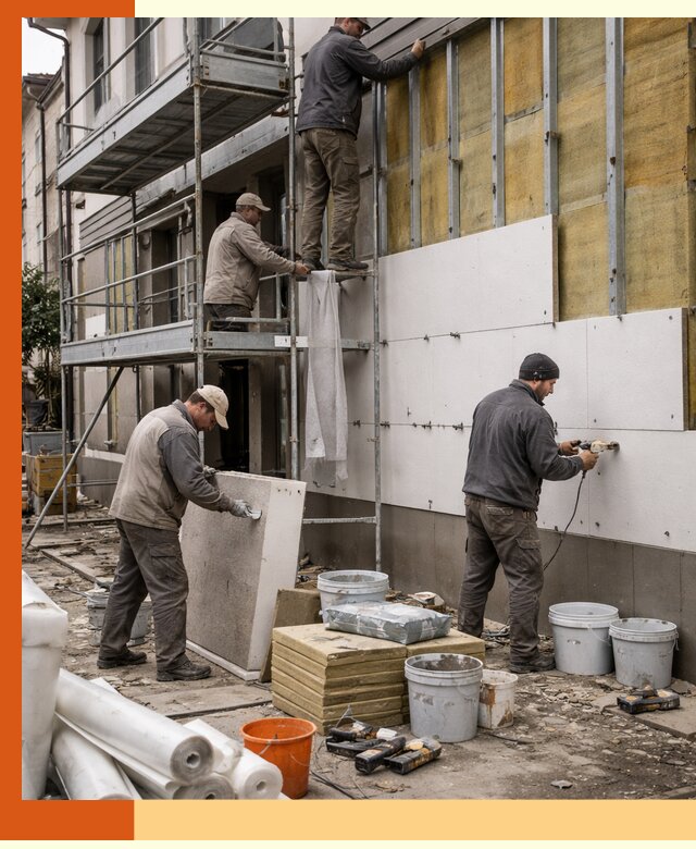 Утепление гостиницы под ключ в Тайшете с гарантией качества