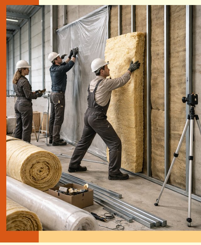 Утепление складского терминала в Тайшете профессионально и надёжно