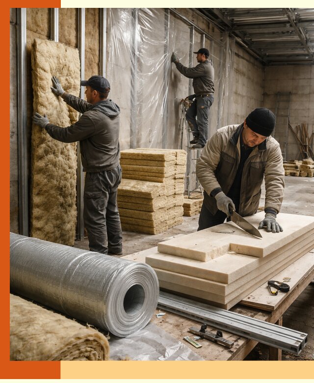 Утепление торгового склада в Тайшете с энергоэффективными решениями