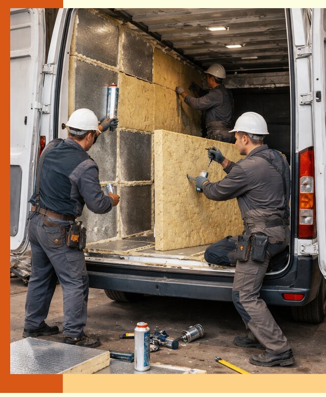 Утепление фургона-рефрижератора в Тайшете для сохранения температуры