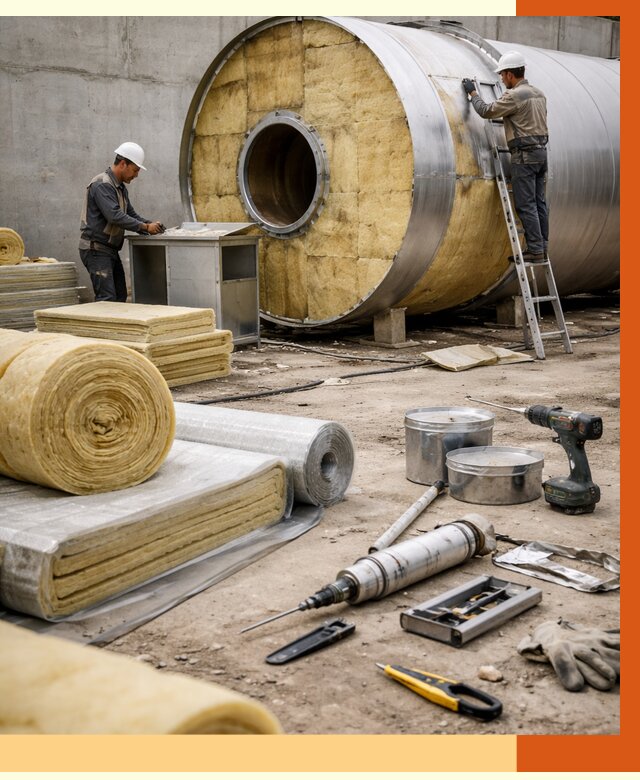 Утепление резервуара с топливом в Тайшете от 28559 руб. под ключ | ТепломастерТшт