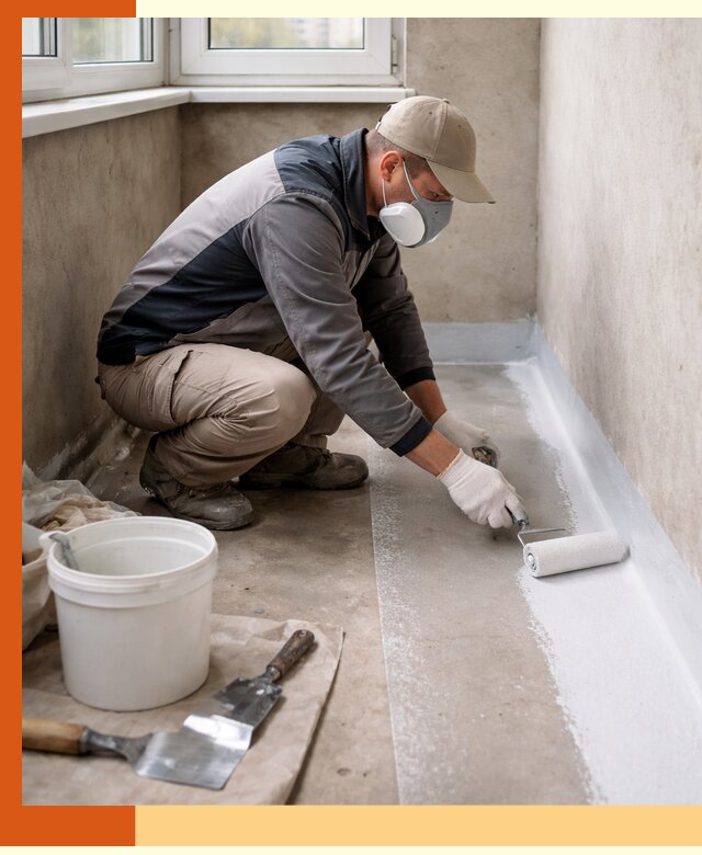 Утепление балкона жидкой теплоизоляцией в Тайшете