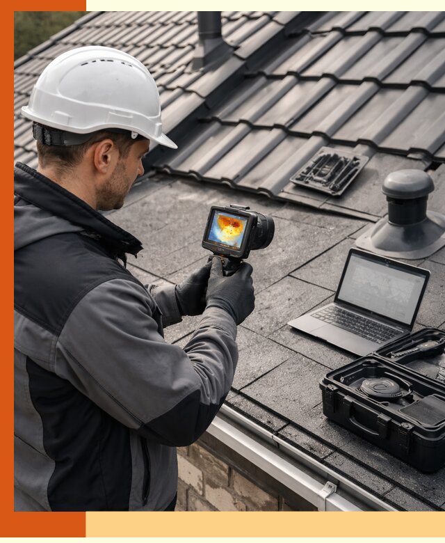 Тепловизионное обследование кровли в Тайшете для выявления дефектов